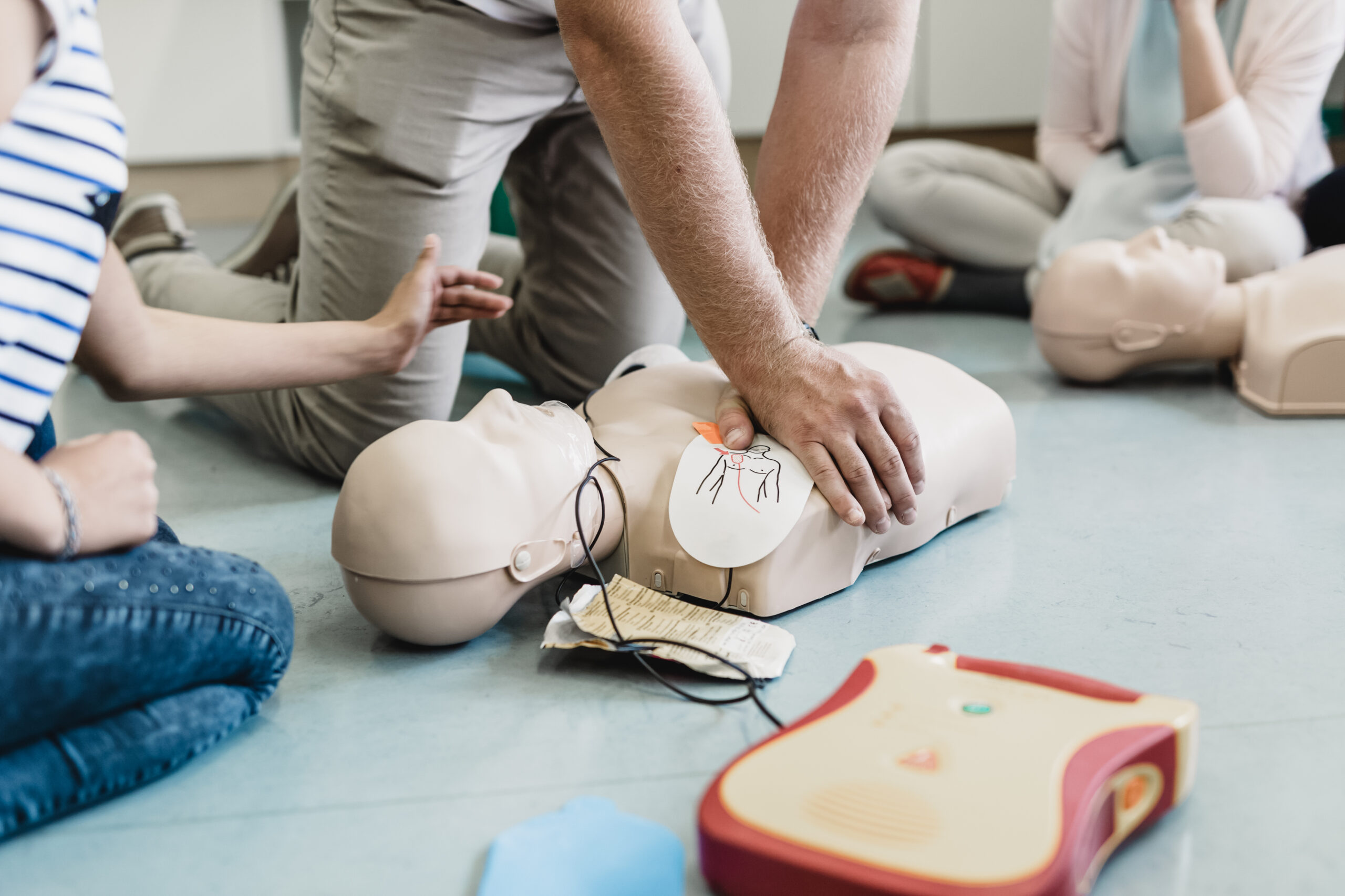 First Aid, CPR, and AED Course for employees